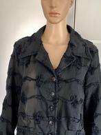 i669 Mezza Luna maat 44=L jasje blazer colbert feest zwart, Mezza Luna, Zwart, Maat 42/44 (L), Ophalen of Verzenden