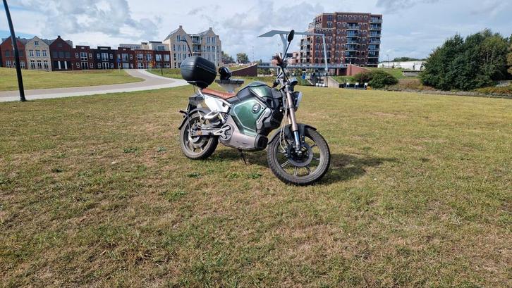 Super Soco TC Elektrische Brommer, Fietsen en Brommers, Brommers | Overige merken, Zo goed als nieuw, Ophalen
