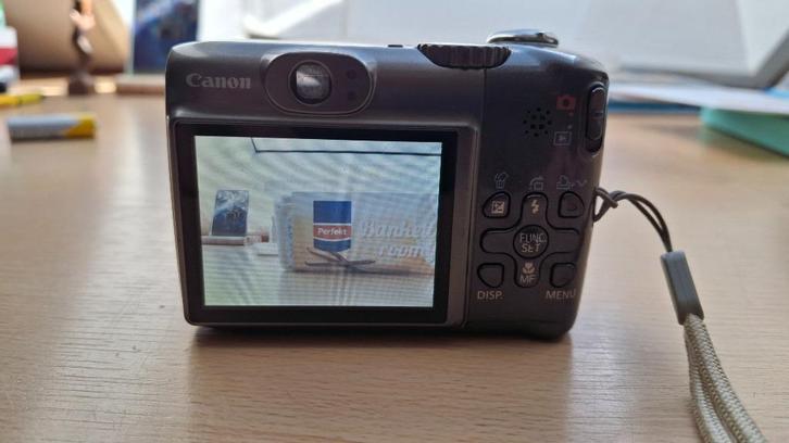 Te koop: Canon PowerShot A590 IS digitale fotocamera, Audio, Tv en Foto, Fotocamera's Digitaal, Gebruikt, Compact, Canon, 8 keer of meer
