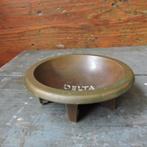Brons asbak Delta Bronze No IV zeldzaam souvenier art deco, Antiek en Kunst, Ophalen of Verzenden, Brons