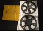 2 x stalen filmspoelen 16 mm doorsnede 57 cm, Ophalen, 16mm film