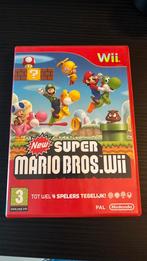 New Super Mario Bros., Wii, Spelcomputers en Games, Ophalen of Verzenden, Zo goed als nieuw, Platform, 3 spelers of meer