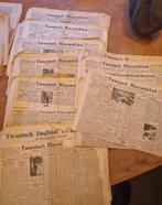 Kranten uit de oorlog oa Twentsch Nieuwsblad 1943 -1945, Verzenden, Overige soorten, Nederland, Overige typen