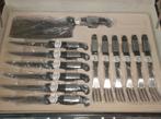 koffer vol messen, Ophalen of Verzenden, Nieuw, Rvs of Chroom, Bestekset