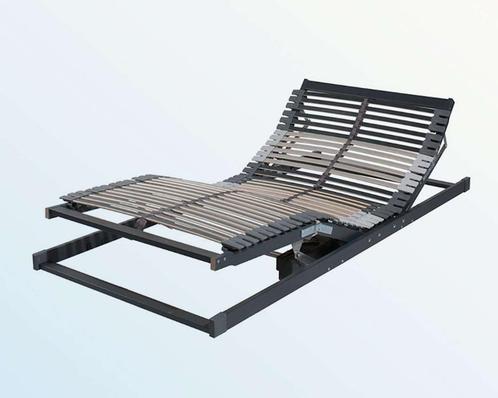 2x m-line motion verstelbaar bed, Huis en Inrichting, Slaapkamer | Bedden, Zo goed als nieuw, Eenpersoons, 80 cm, 200 cm, Metaal