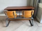 Schoolbank, Ophalen, 100 tot 150 cm, Vintage, Zo goed als nieuw
