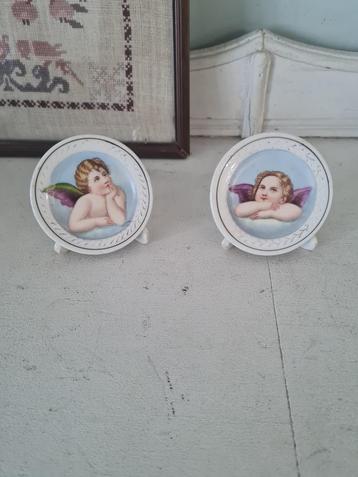 2 vintage menukaarten houders naambordje houders p/st 4.95 beschikbaar voor biedingen