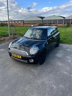Mini Clubman 1.6 16V Cooper 2008 Zwart, Auto's, Mini, Voorwielaandrijving, Open dak, 4 cilinders, 4 stoelen