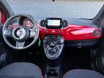 Fiat 500C Hybrid RED Cabrio, Stof, Gebruikt, Cabriolet, 4 stoelen