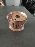 Koperen theelicht, Ophalen of Verzenden, Zo goed als nieuw