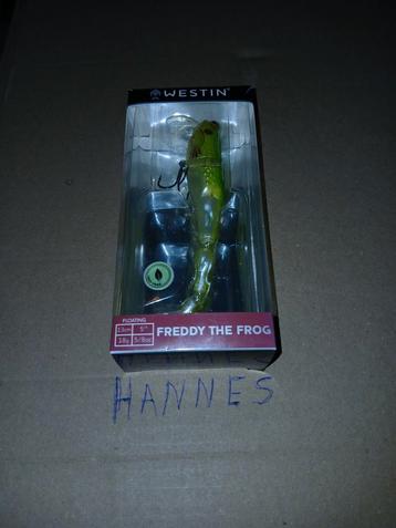 Westin Wakebait Freddy the frog 13cm kleur Green Transparent beschikbaar voor biedingen