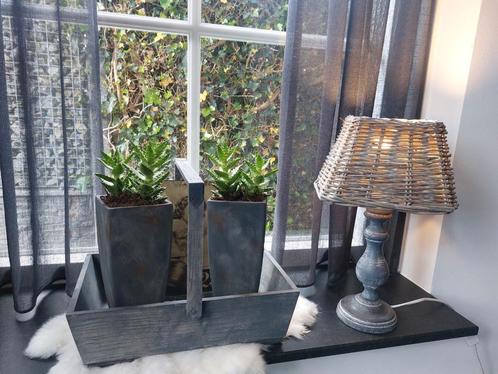 Compleet raam of kastset, Huis en Inrichting, Lampen | Tafellampen, Zo goed als nieuw, Minder dan 50 cm, Ophalen