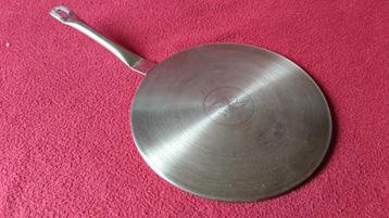 RVS inductieadapter, inductie adapterplaat - diameter 24cm beschikbaar voor biedingen