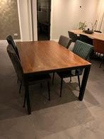 Eettafel met 4 stoelen Prijs in beschrijving, Huis en Inrichting, Tafels | Eettafels, Ophalen, 200 cm of meer, 50 tot 100 cm, Zo goed als nieuw