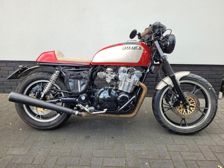 SUZUKI GS 850 G -Caferacer-leuke motor-iets werk- gs850g (bj, Motoren, Motoren | Suzuki, Bedrijf, Toermotor, meer dan 35 kW, 4 cilinders