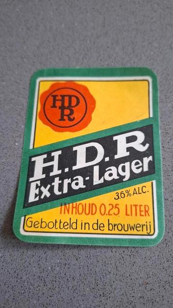 Bieretiket brouwerij de Leeuw Vessem beschikbaar voor biedingen