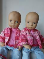2 identieke pop-jes, sylvia natterer götz tweeling, Verzamelen, Ophalen, Gebruikt, Pop