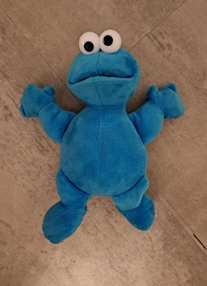 Sesamstraat koekiemonster knuffel, Kinderen en Baby's, Speelgoed | Knuffels en Pluche, Zo goed als nieuw, Overige typen, Ophalen of Verzenden