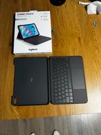 Logitech Combo Touch iPad Air M1/M2, Ophalen of Verzenden, Zo goed als nieuw, 11 inch