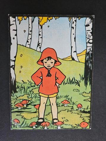 Oude Ansichtkaart - Roodkapje beschikbaar voor biedingen