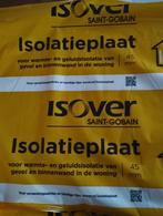 ISOVER Isolatieplaat, Doe-het-zelf en Verbouw, Isolatie en Afdichting, Ophalen, 4 tot 8 cm, Nieuw, Minder dan 5 m²