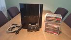Playstation 3 (80GB) Bundel met controller en 15 spellen, Spelcomputers en Games, Spelcomputers | Sony PlayStation 3, Phat, Met 1 controller