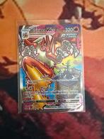 Blaziken VMAX 201/198 - Zeldzame Pokémonkaart!, Ophalen of Verzenden, Zo goed als nieuw, Losse kaart