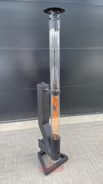 Pelletkachel terrasverwarmer heater veranda pellet kachel beschikbaar voor biedingen