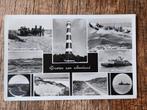 Oude ansichtkaart vuurtoren Ameland, Ophalen of Verzenden, Waddeneilanden