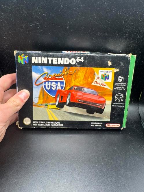 Cruisn usa n64, Spelcomputers en Games, Games | Nintendo 64, Zo goed als nieuw, 1 speler, Vanaf 3 jaar, Ophalen of Verzenden