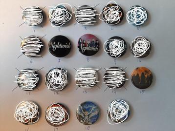 Buttons. Nightwish beschikbaar voor biedingen