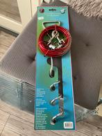 Camping grondpen 6 meter staalkabel. Nieuw!, Dieren en Toebehoren, Ophalen of Verzenden, Nieuw