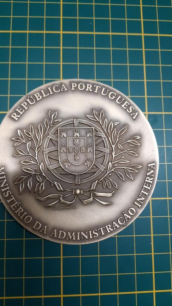 Plaque / coin Ministerie van Binnenlandse Zaken Politie, Verzamelen, Militaria | Algemeen, Overige soorten, Embleem of Badge, Overige gebieden