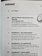 Klarinet Tipboek - Nieuwstaat!, Muziek en Instrumenten, Bladmuziek, Les of Cursus, Ophalen of Verzenden, Zo goed als nieuw, Klarinet