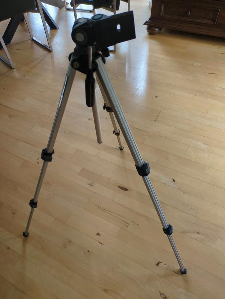 Camera Statief - SLIK 35S, Audio, Tv en Foto, Fotografie | Statieven en Balhoofden, Gebruikt, Driepoot, Minder dan 150 cm, Met balhoofd