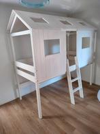 1-persoons hoogslaper WoonExpress (ex lattenbodem en matras), Kinderen en Baby's, Kinderkamer | Stapelbedden en Hoogslapers, Ophalen