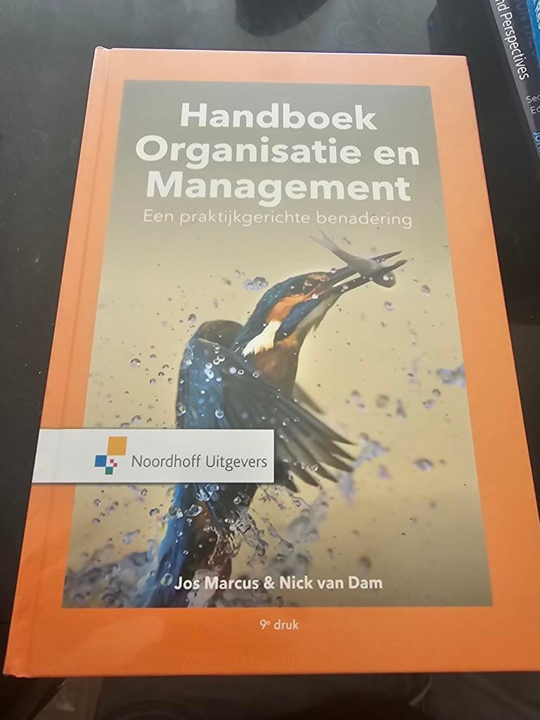 Handboek Organisatie en Management. Een praktijkgerichte ben, Boeken, Sociale wetenschap, Ophalen of Verzenden, Zo goed als nieuw