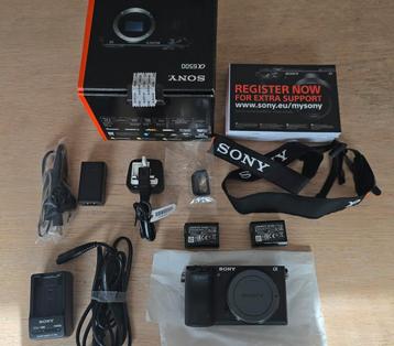 Sony Alpha A6500 + Sony FE 50mm F1.8 + Sigma 16mm F1.4  beschikbaar voor biedingen