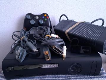 Xbox 360 (Falcon) 1200B + controller en extra's beschikbaar voor biedingen