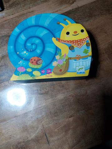 Djeco Snail Puzzle - 24 Stukjes beschikbaar voor biedingen