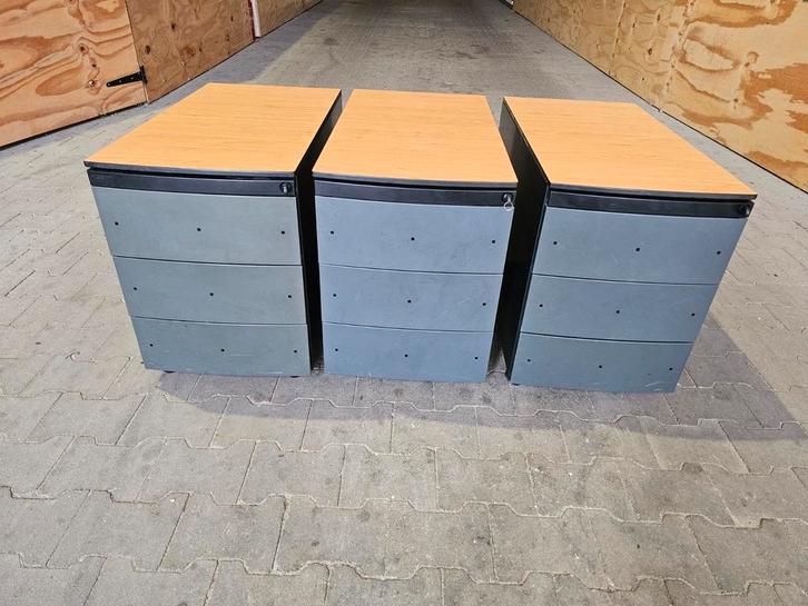 Metalen ladeblokken van Aspa, Huis en Inrichting, Kasten | Ladekasten, Gebruikt, Minder dan 100 cm, 50 tot 100 cm, Ophalen