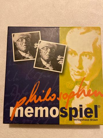 Filosofen Memorie Spel - Educatief en Leuk! beschikbaar voor biedingen