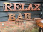 Stoer ijzeren bord BAR, Ophalen, Nieuw, Nvt, Nvt