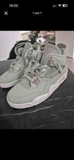 Jordan Air 4 Retro - Sneakers, Ophalen of Verzenden, Zo goed als nieuw, Groen, Sneakers of Gympen