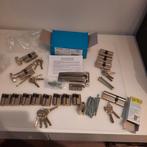 Knopcil.Kierstandhouder/cilinders gelijksl met SKG keurmerk, Ophalen of Verzenden, Nieuw, Rvs, Slot