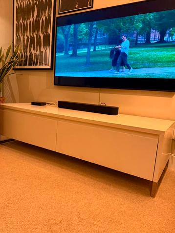Gratis af te halen - West Elm - Wit tv meubel.
