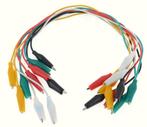Alligator clip test lead kabel 0,5 m, Hobby en Vrije tijd, Ophalen of Verzenden, Nieuw