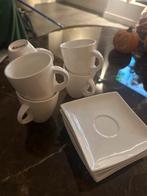 Maxwell Williams Koffieservies - 6 kopjes, 5 schotels, Huis en Inrichting, Gebruikt, Ophalen of Verzenden, Effen, Kop(pen) en/of Schotel(s)