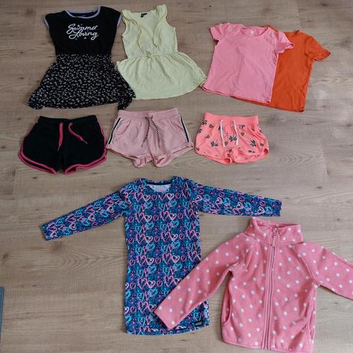 Kledingpakket zomer meisje maat 110-116, Kinderen en Baby's, Kinderkleding | Kinder-kledingpakketten, Zo goed als nieuw, Maat 110