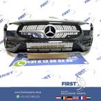 W118 C118 AMG LINE VOORBUMPER ZWART Mercedes 2018-2022 ORIGI
